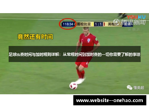 足球比赛时间与加时规则详解：从常规时间到加时赛的一切你需要了解的事项