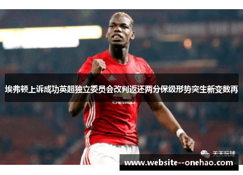 埃弗顿上诉成功英超独立委员会改判返还两分保级形势突生新变数再 埃弗顿上诉成功英超独立委员会改判返还两分保级形势突生新变数再